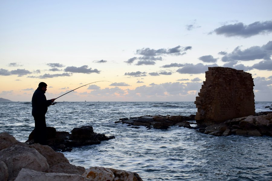Photo Stone Age fishing techniques