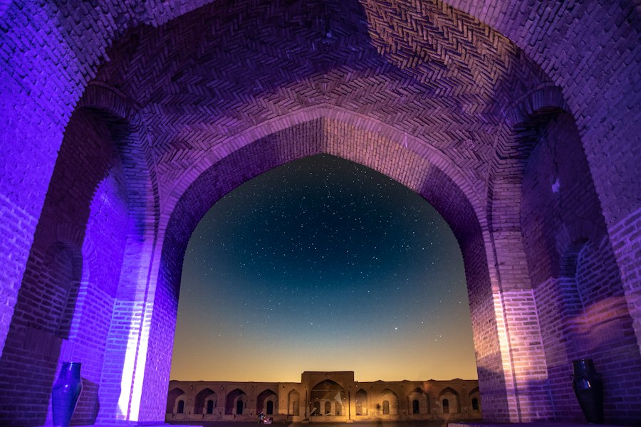 Yazd qanat tunnels Iran