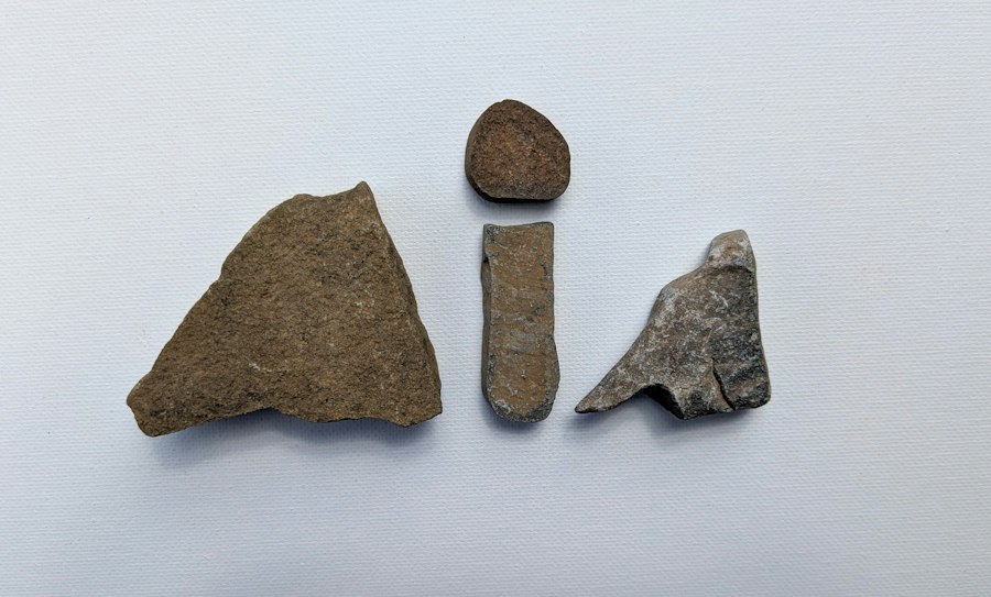 Photo Stone Age hunting tools
