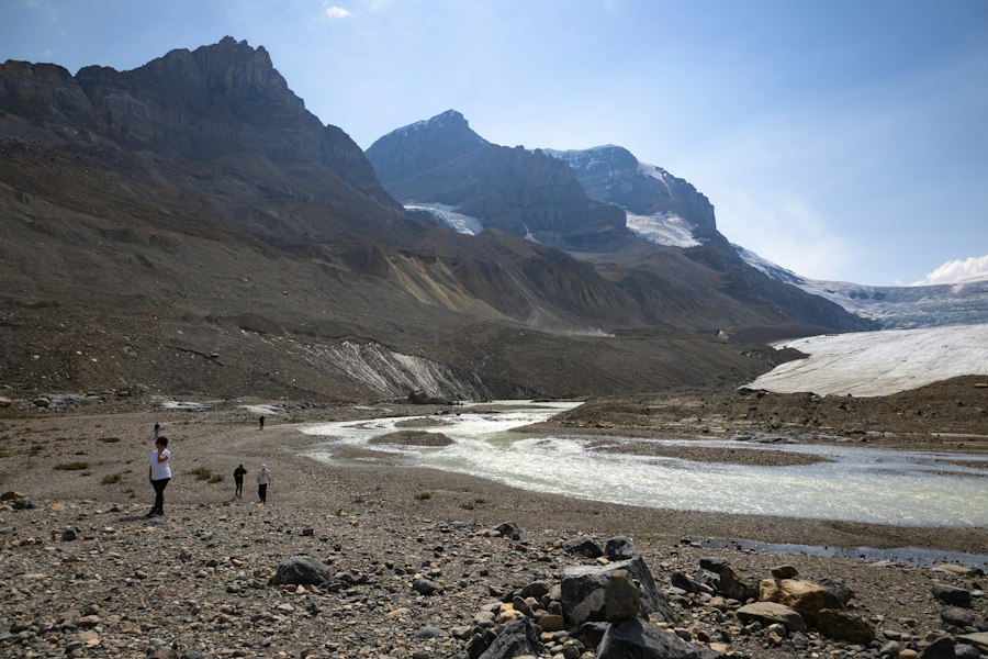 Photo glacial meltwater river archaeology