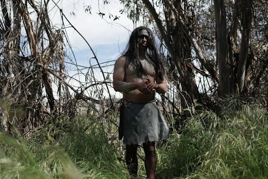 Photo ancient people severe weather adaptation