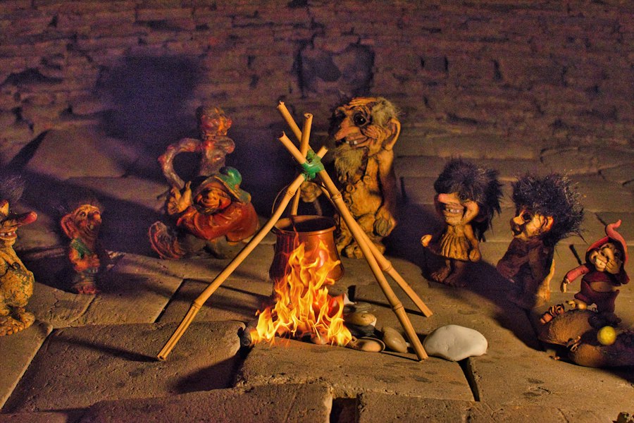 Photo Paleolithic nomadic tribe social structure