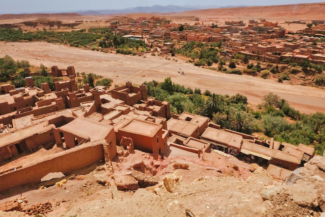 Photo prehistoric storage pits Morocco